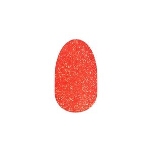 Color Street HEAT WAVE Gold Flashed Red Orange Glitter Shimmer Nail Set
